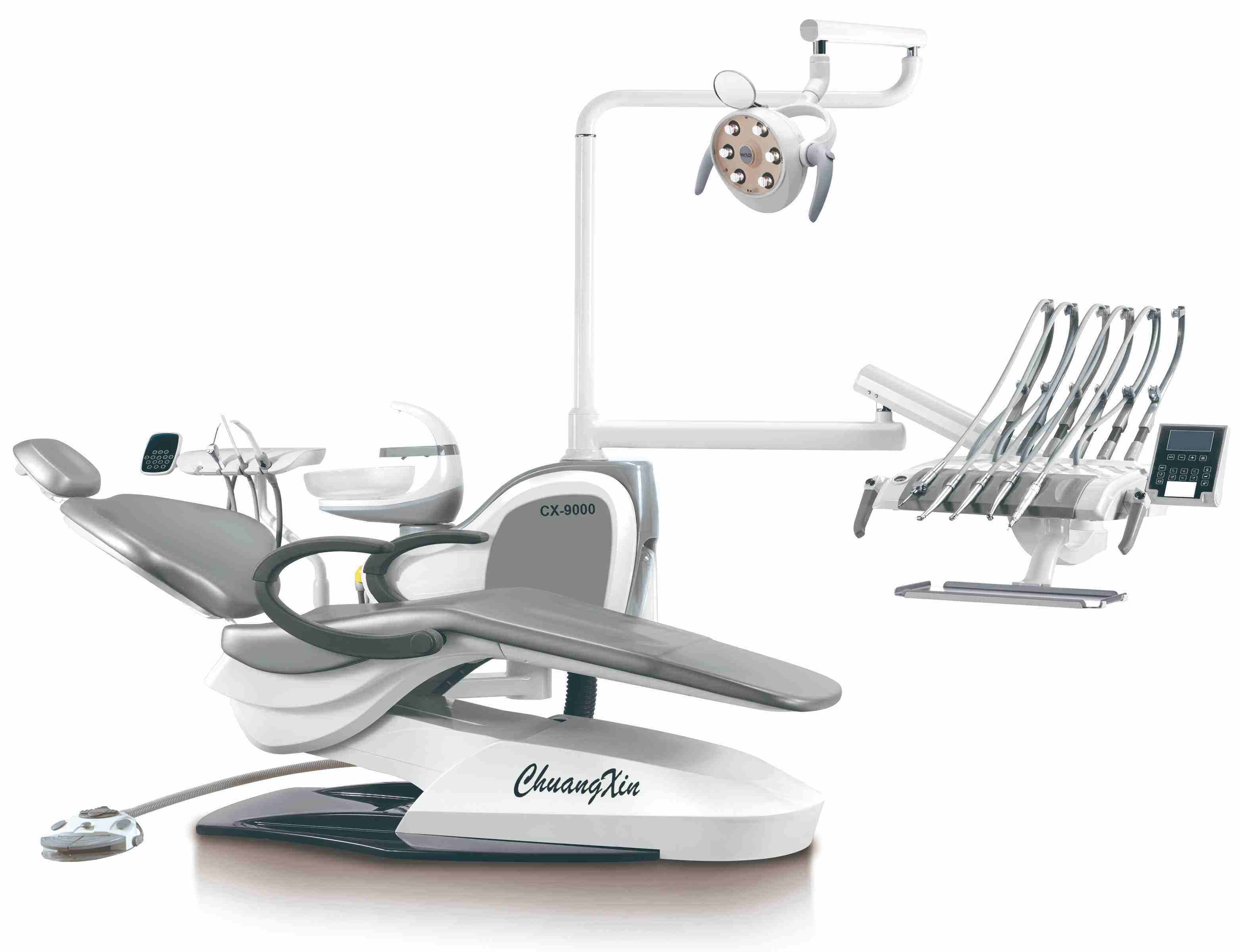 integral dental unit chair