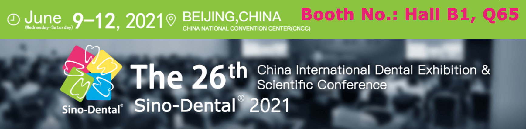 Invitation of Sino-Dental 2021